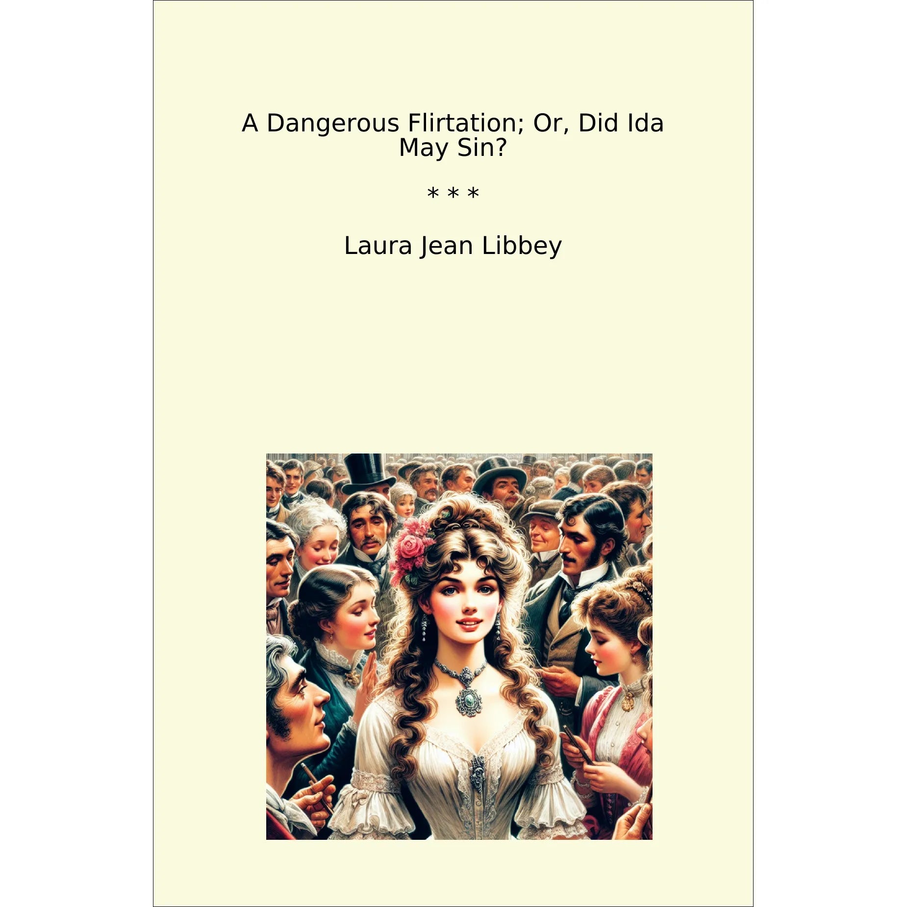 Book cover A Dangerous Flirtation; Or, Did Ida May Sin?