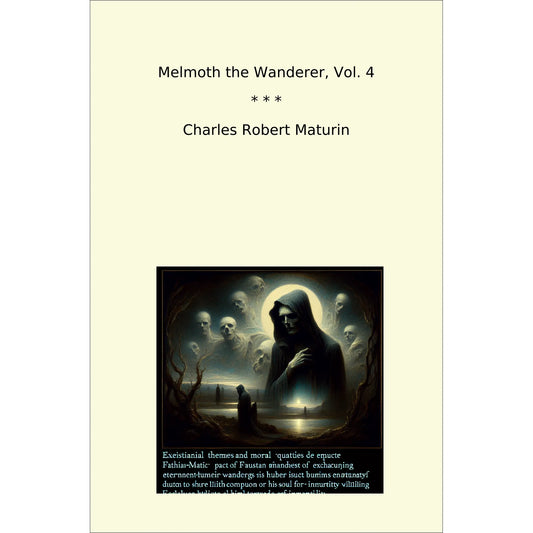Book cover Melmoth the Wanderer, Vol. 4