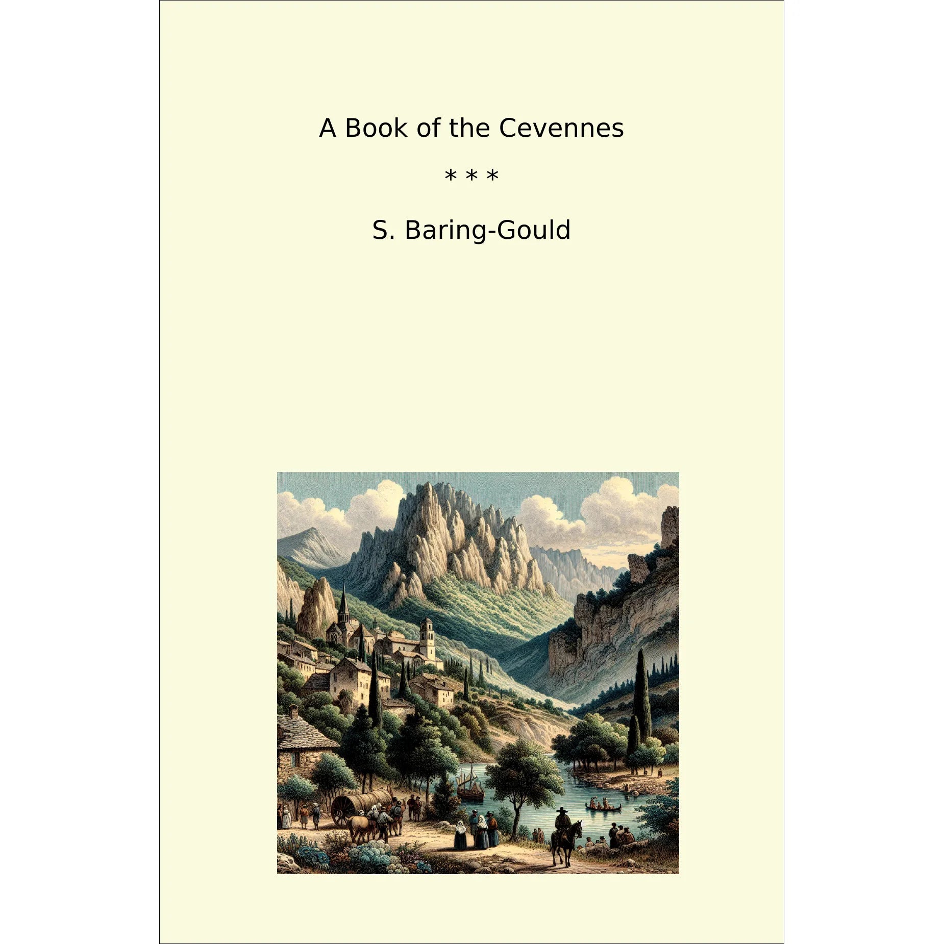 Book cover A Book of the Cevennes