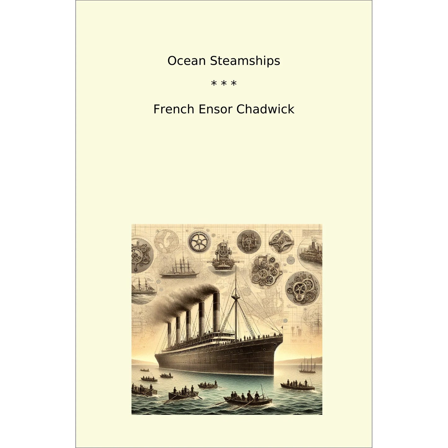 Book cover Ocean Steamships