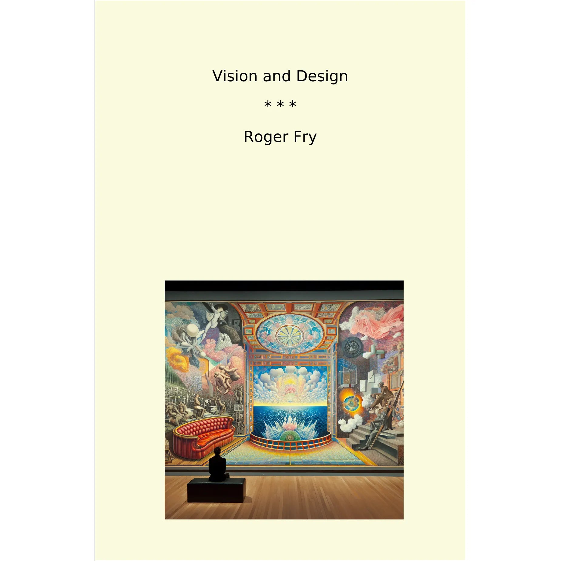 Book cover Vision and Design