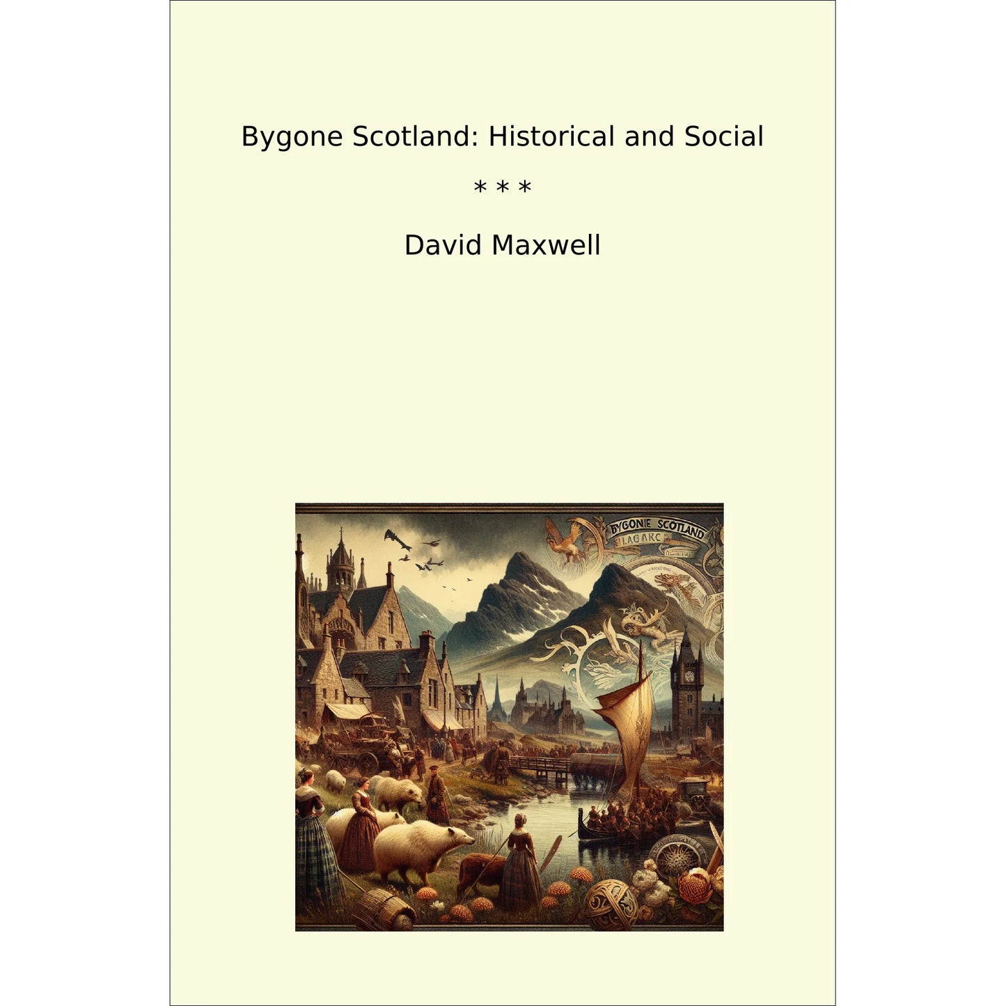 Book cover Bygone Scotland: Historical and Social