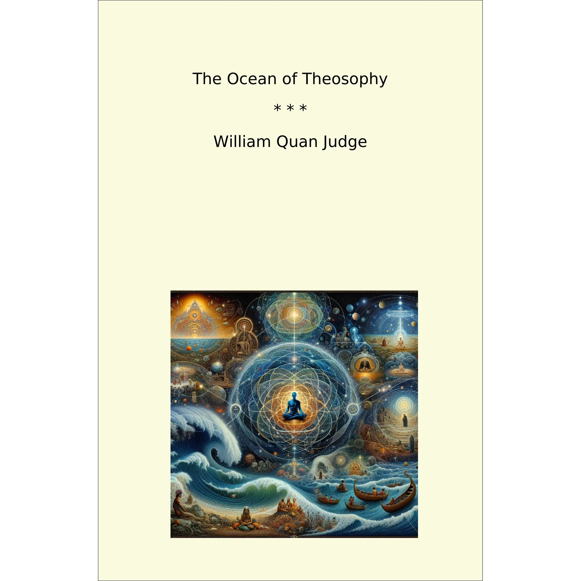 Book cover The Ocean of Theosophy