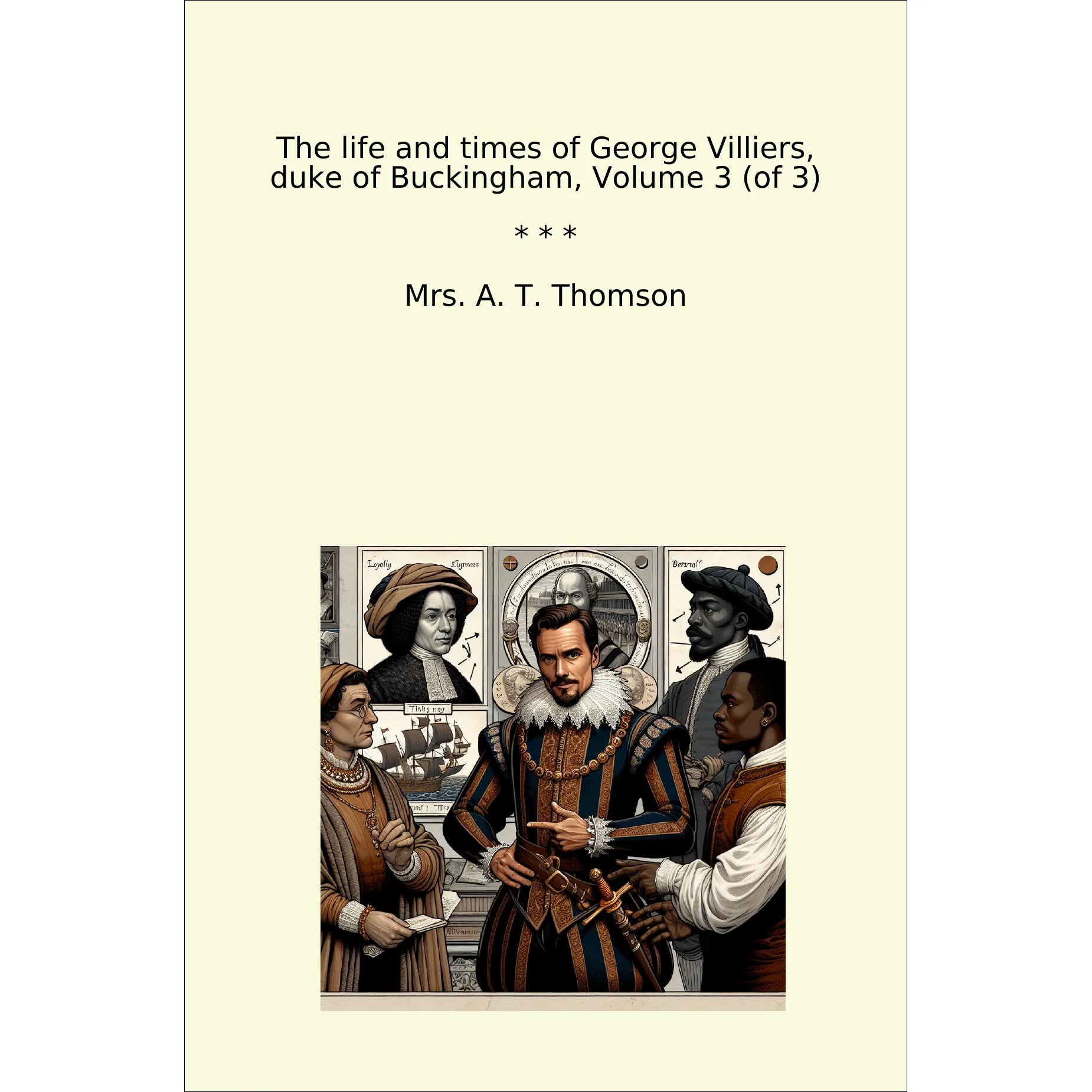 Book cover The life and times of George Villiers, duke of Buckingham, Volume 3 (of 3)