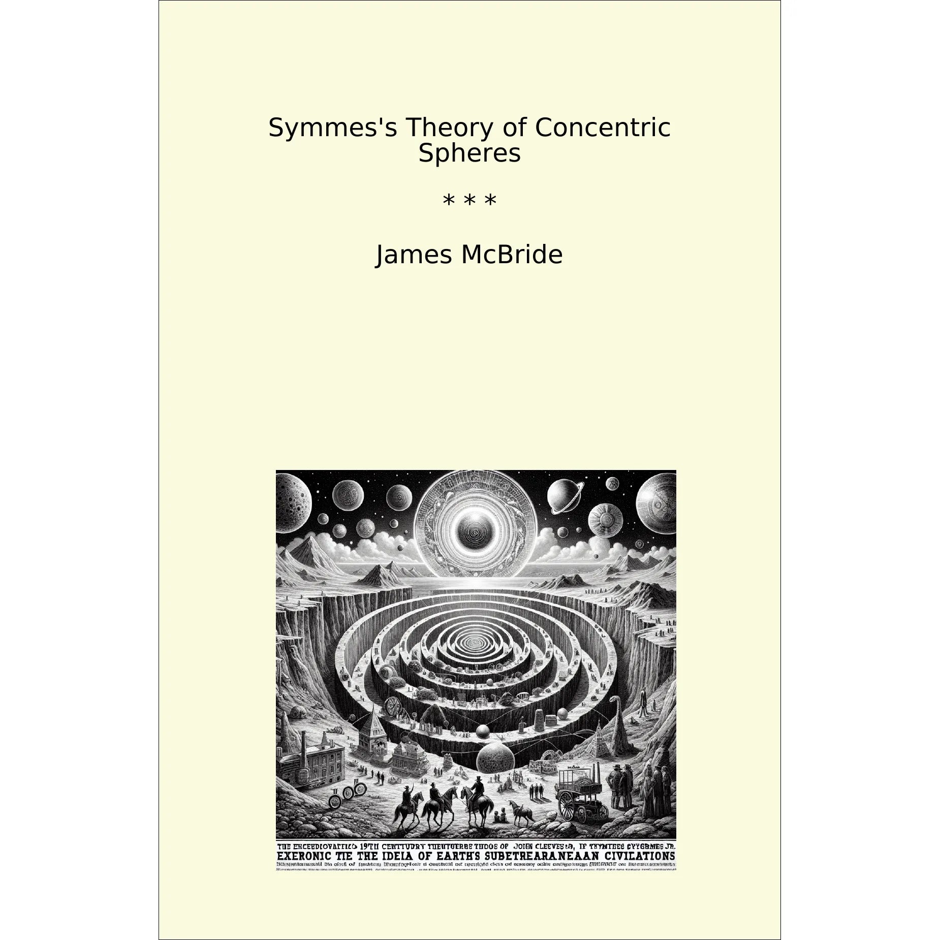 Book cover Symmes's Theory of Concentric Spheres