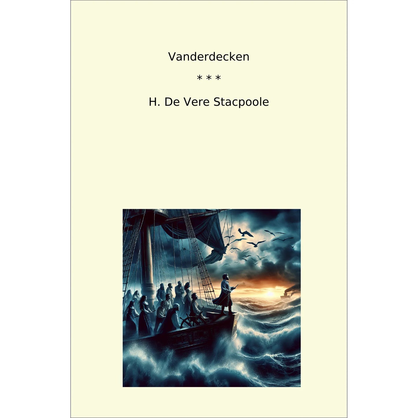 Book cover Vanderdecken