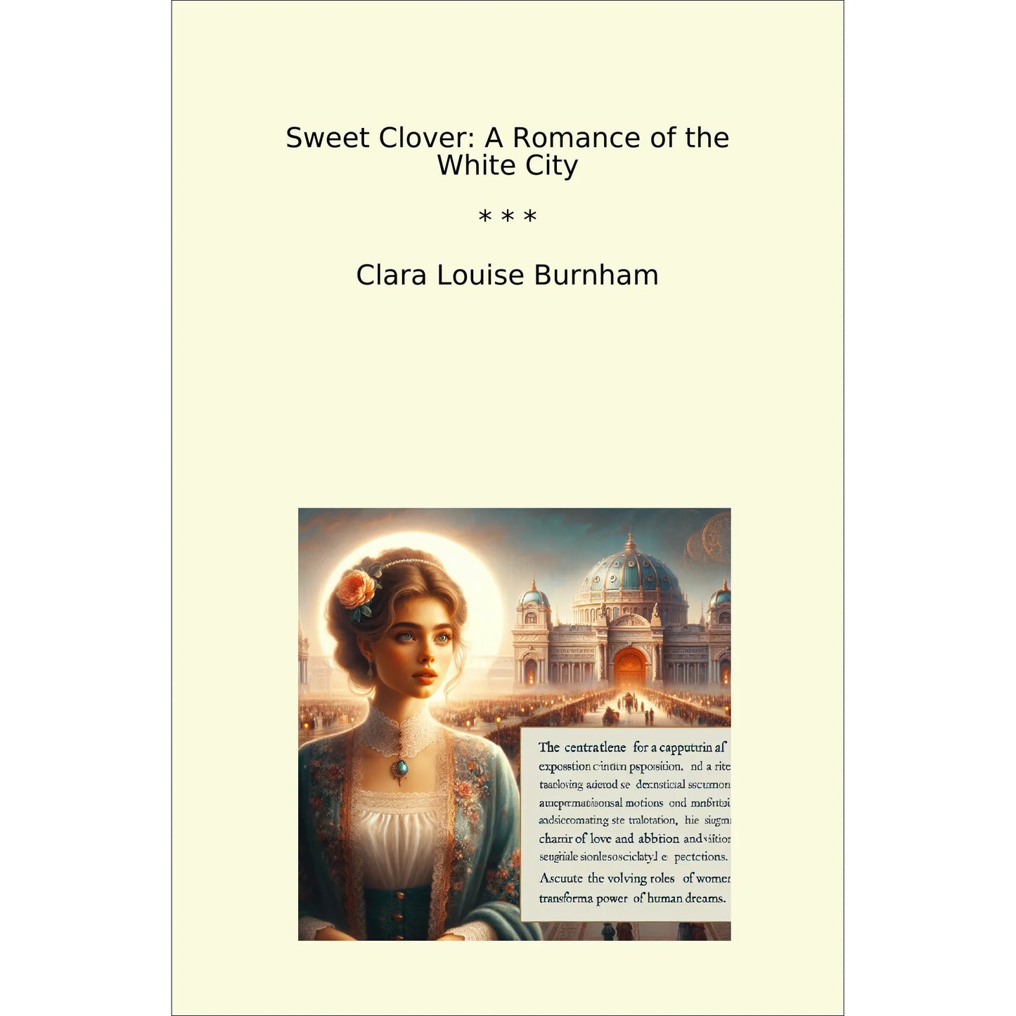 Book cover Sweet Clover: A Romance of the White City