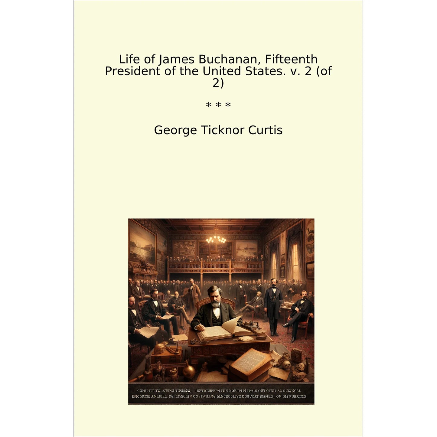 Book cover Life of James Buchanan, Fifteenth President of the United States. v. 2 (of 2)