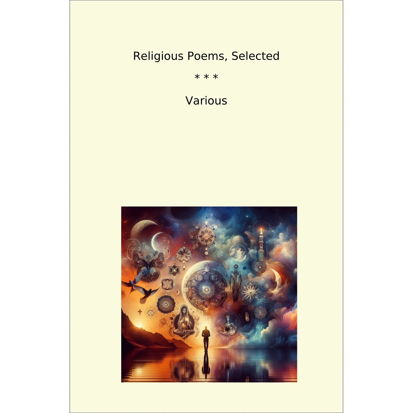 Book cover Religious Poems, Selected
