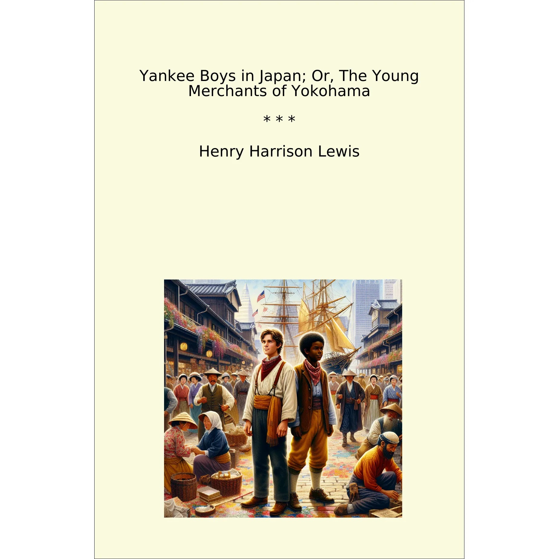 Book cover Yankee Boys in Japan; Or, The Young Merchants of Yokohama