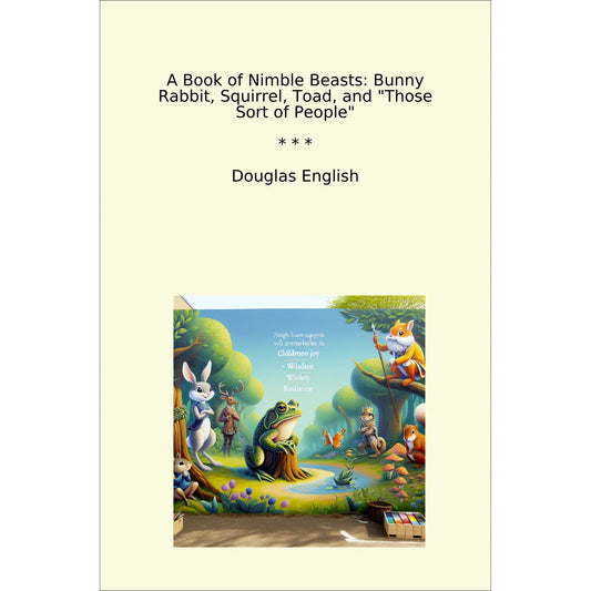 Book cover A Book of Nimble Beasts: Bunny Rabbit, Squirrel, Toad, and "Those Sort of People"
