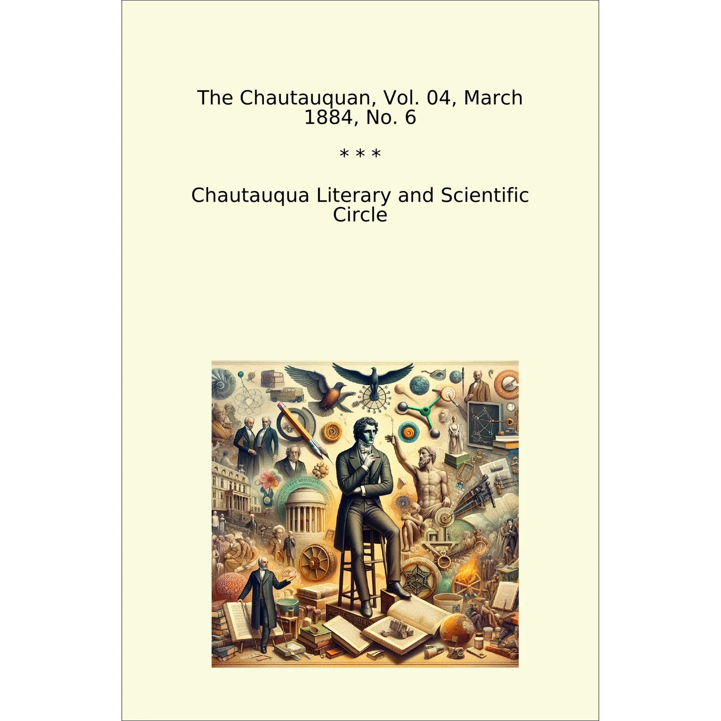 Book cover The Chautauquan, Vol. 04, March 1884, No. 6