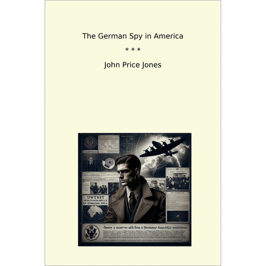 Book cover The German Spy in America