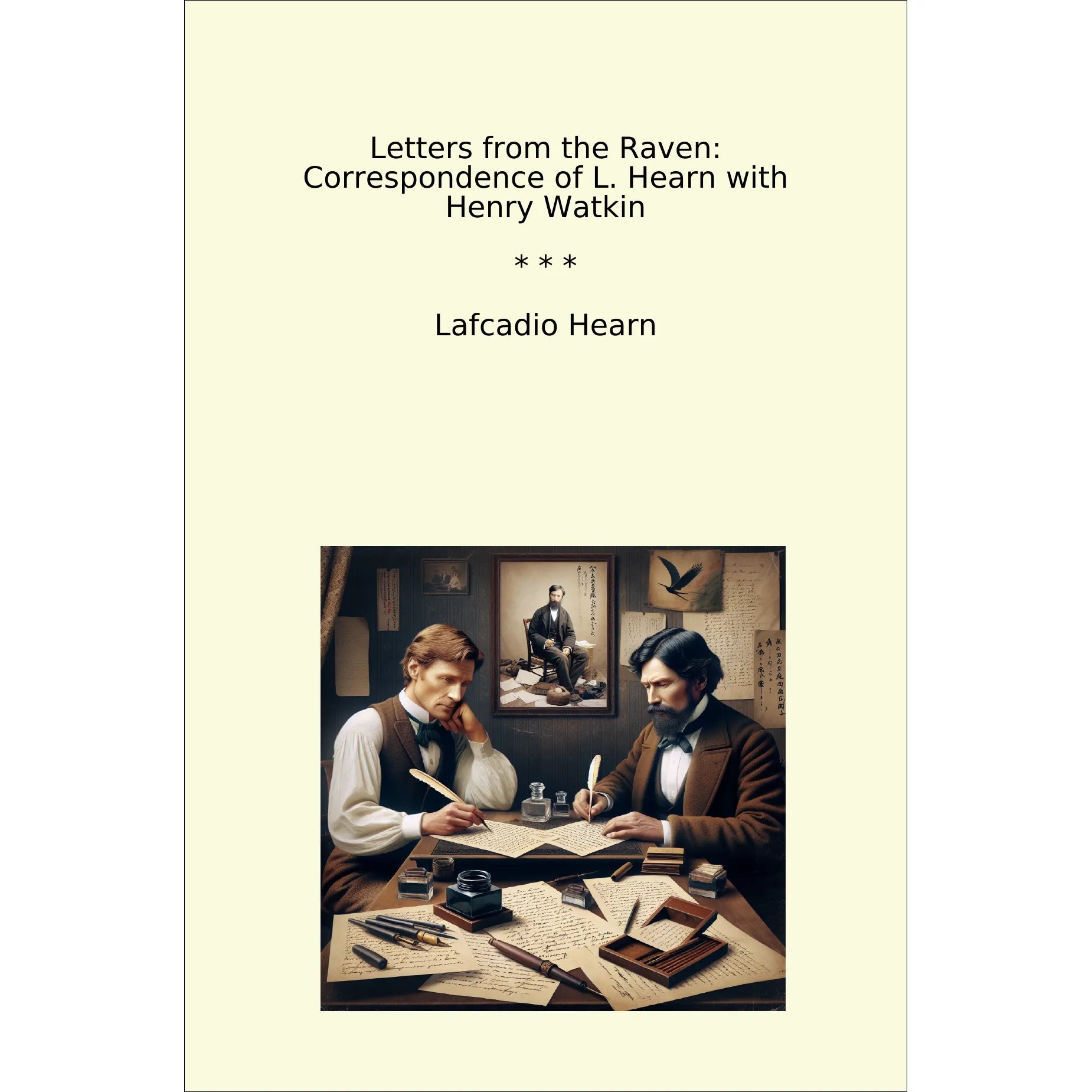 Book cover Letters from the Raven: Correspondence of L. Hearn with Henry Watkin