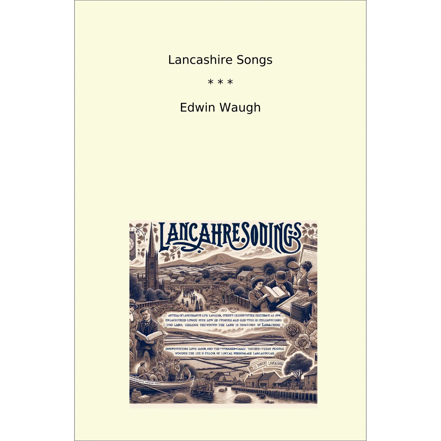 Book cover Lancashire Songs