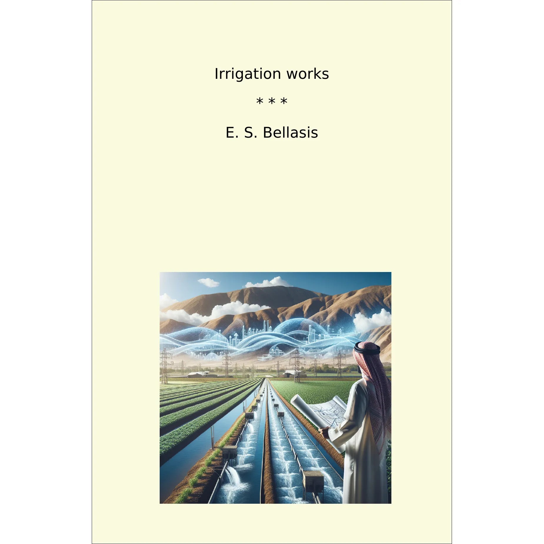 Book cover Irrigation works