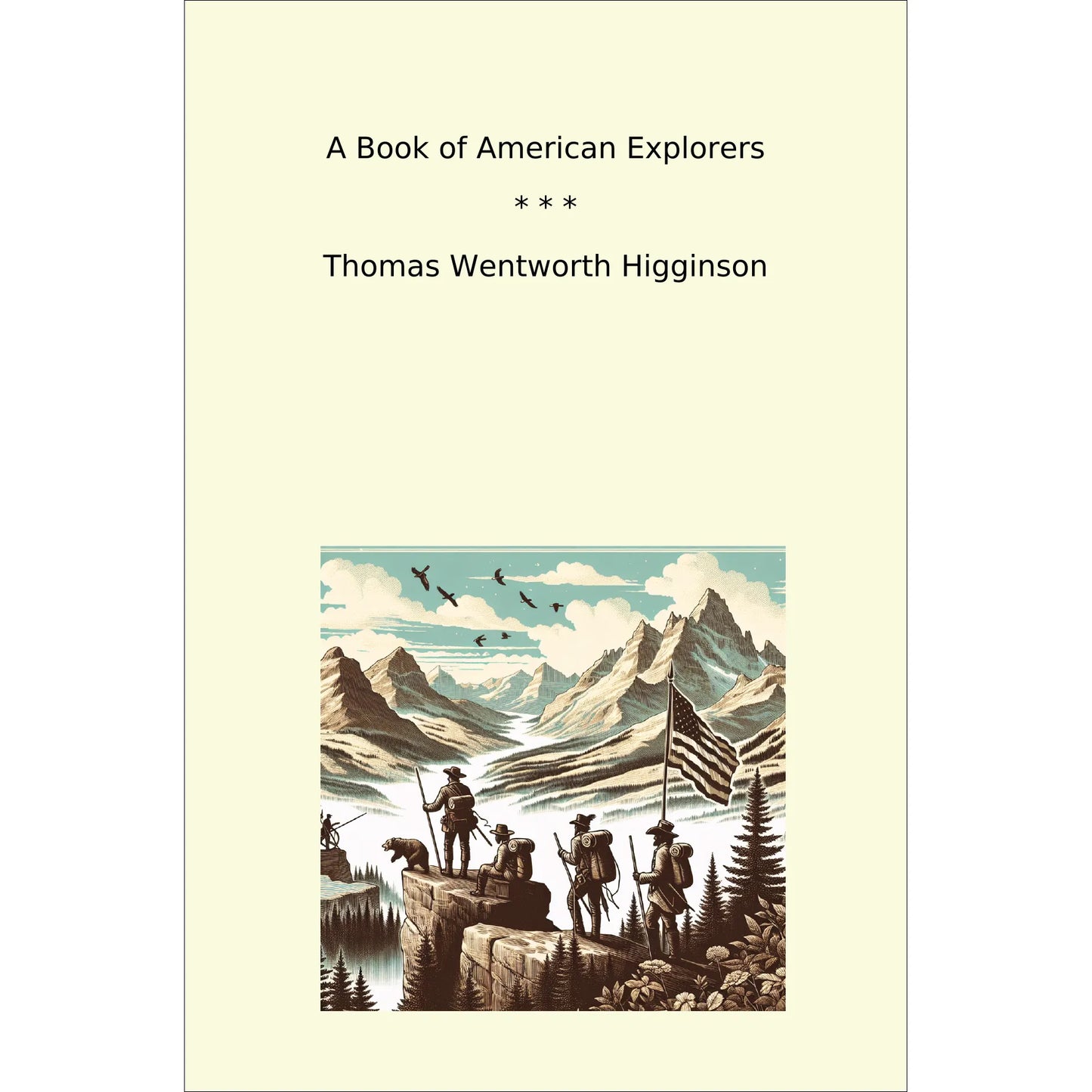Book cover A Book of American Explorers