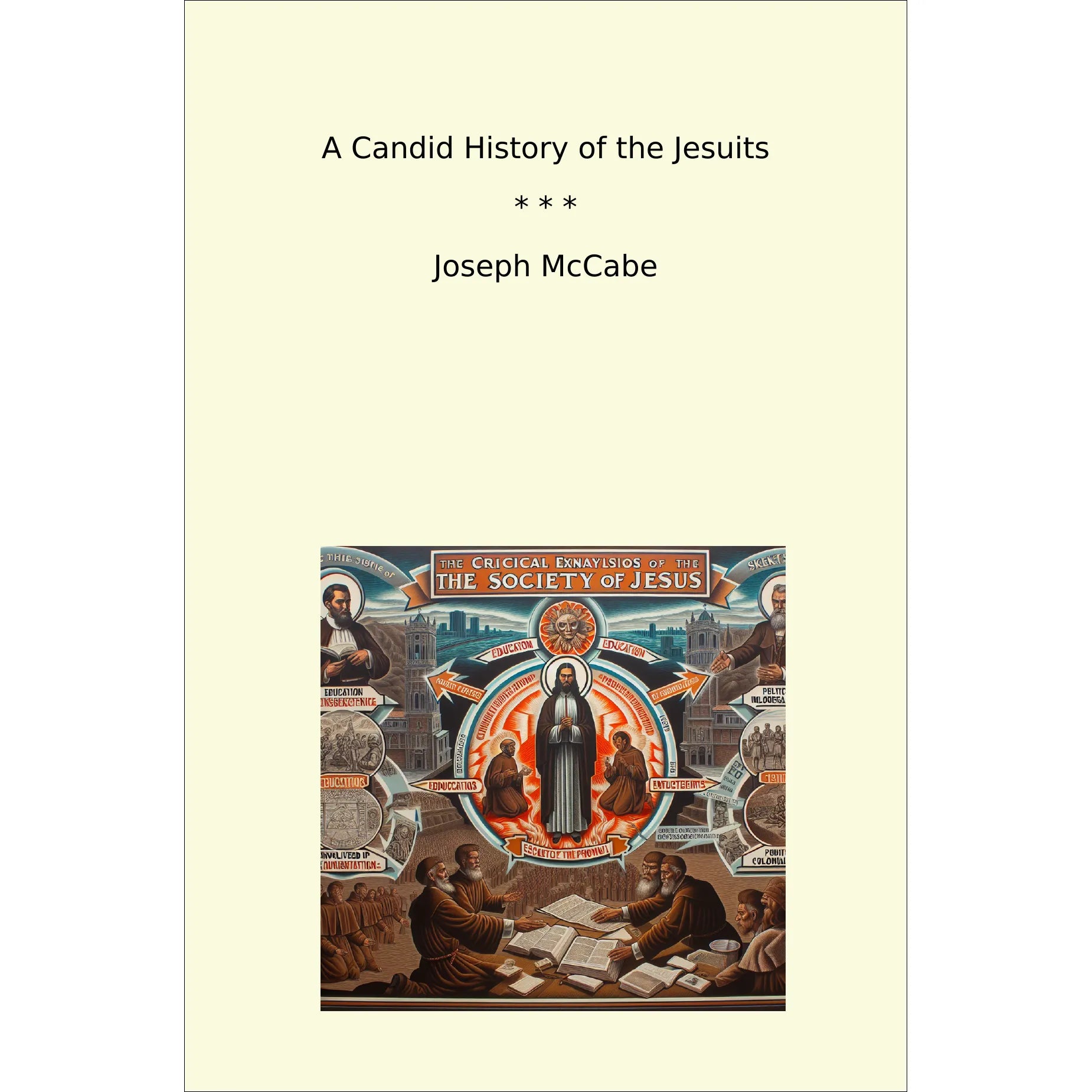 Book cover A Candid History of the Jesuits