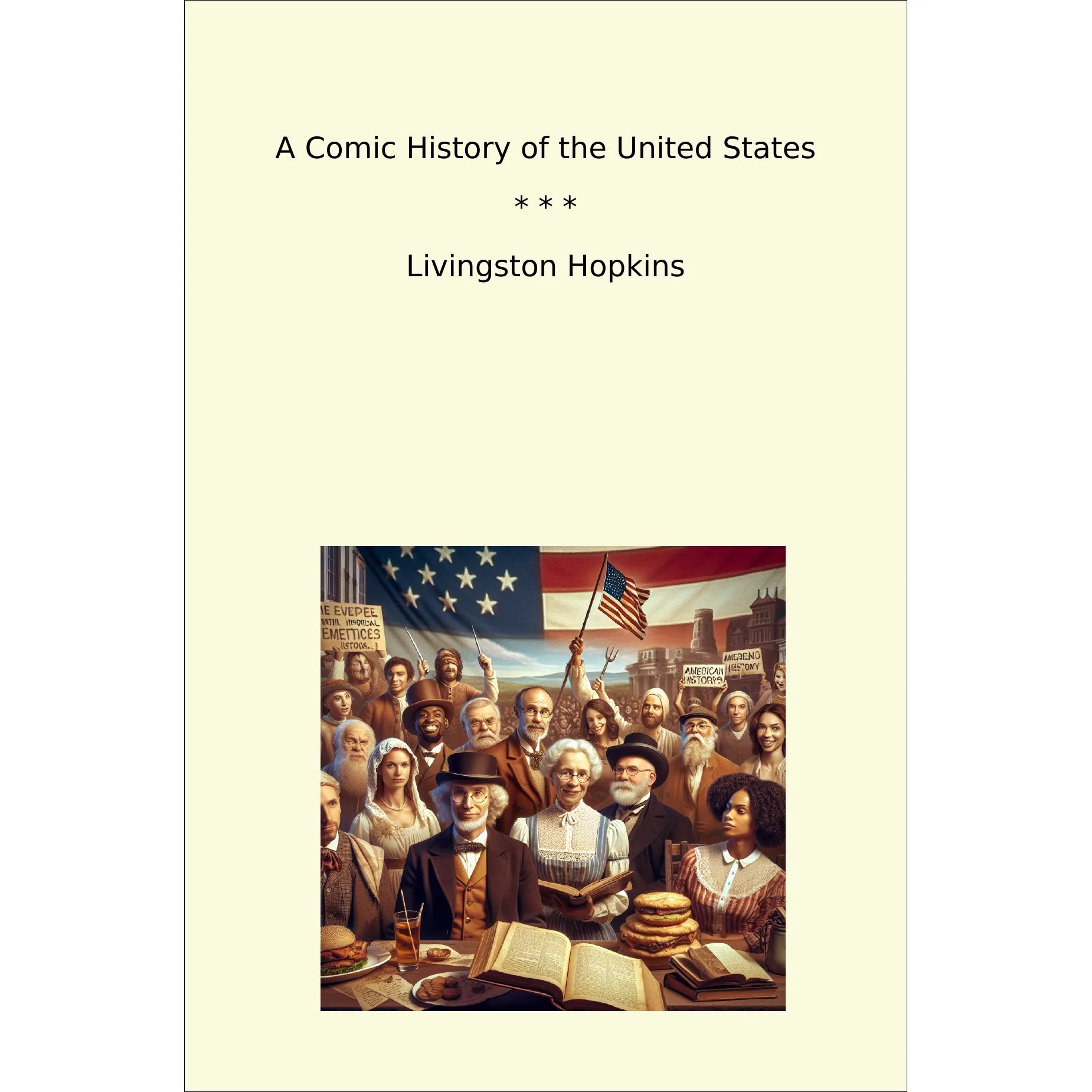 Book cover A Comic History of the United States