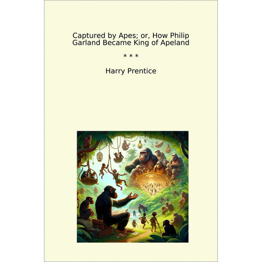 Book cover Captured by Apes; or, How Philip Garland Became King of Apeland
