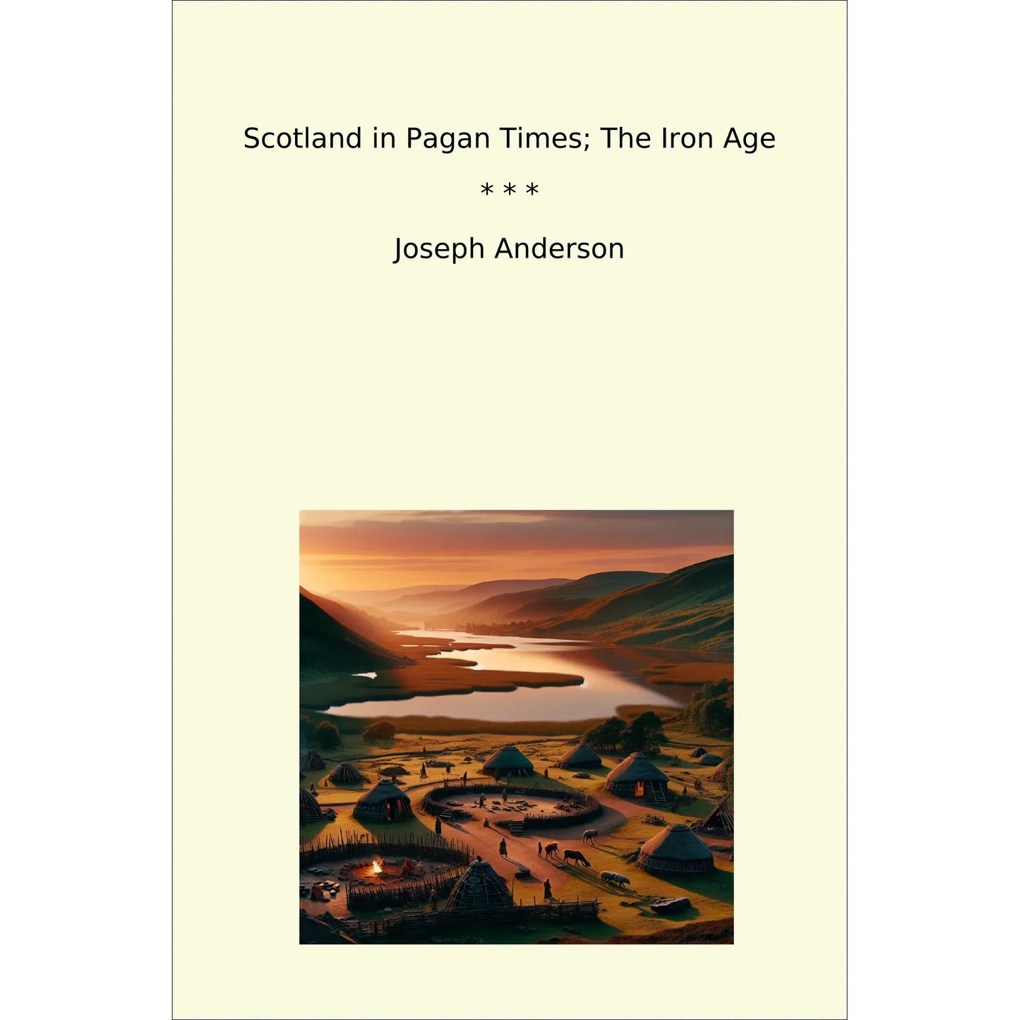 Book cover Scotland in Pagan Times; The Iron Age