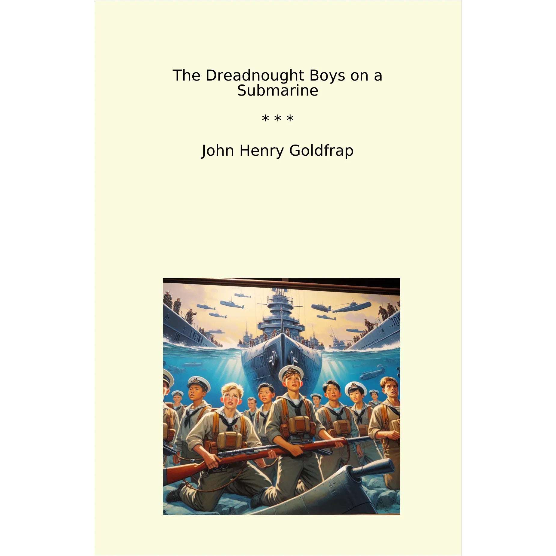 Book cover The Dreadnought Boys on a Submarine