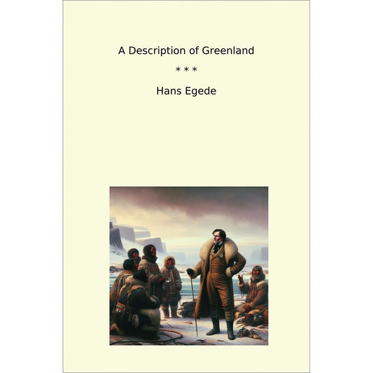 Book cover A Description of Greenland