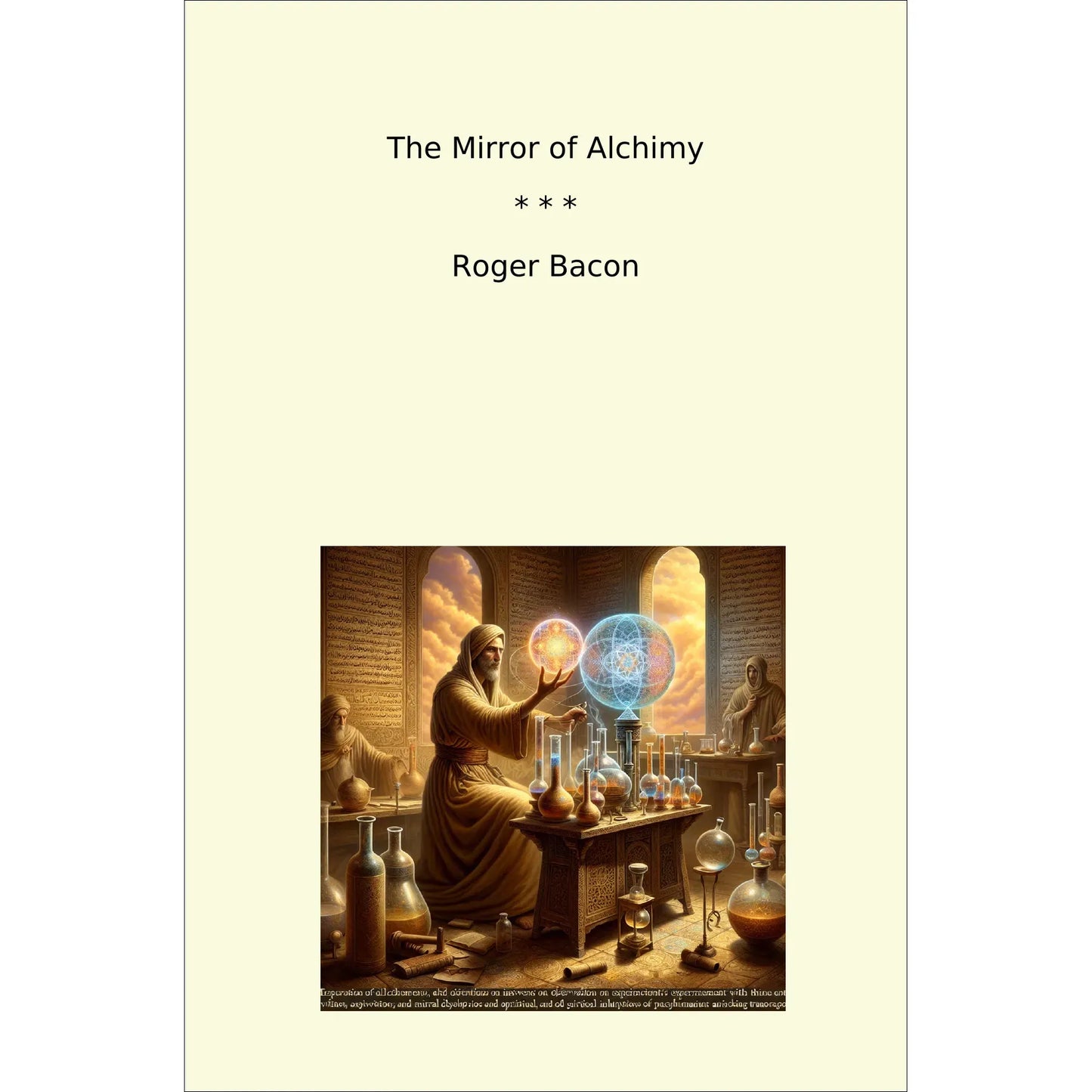 Book cover The Mirror of Alchimy