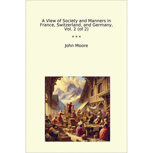 Book cover A View of Society and Manners in France, Switzerland, and Germany, Vol. 2 (of 2)