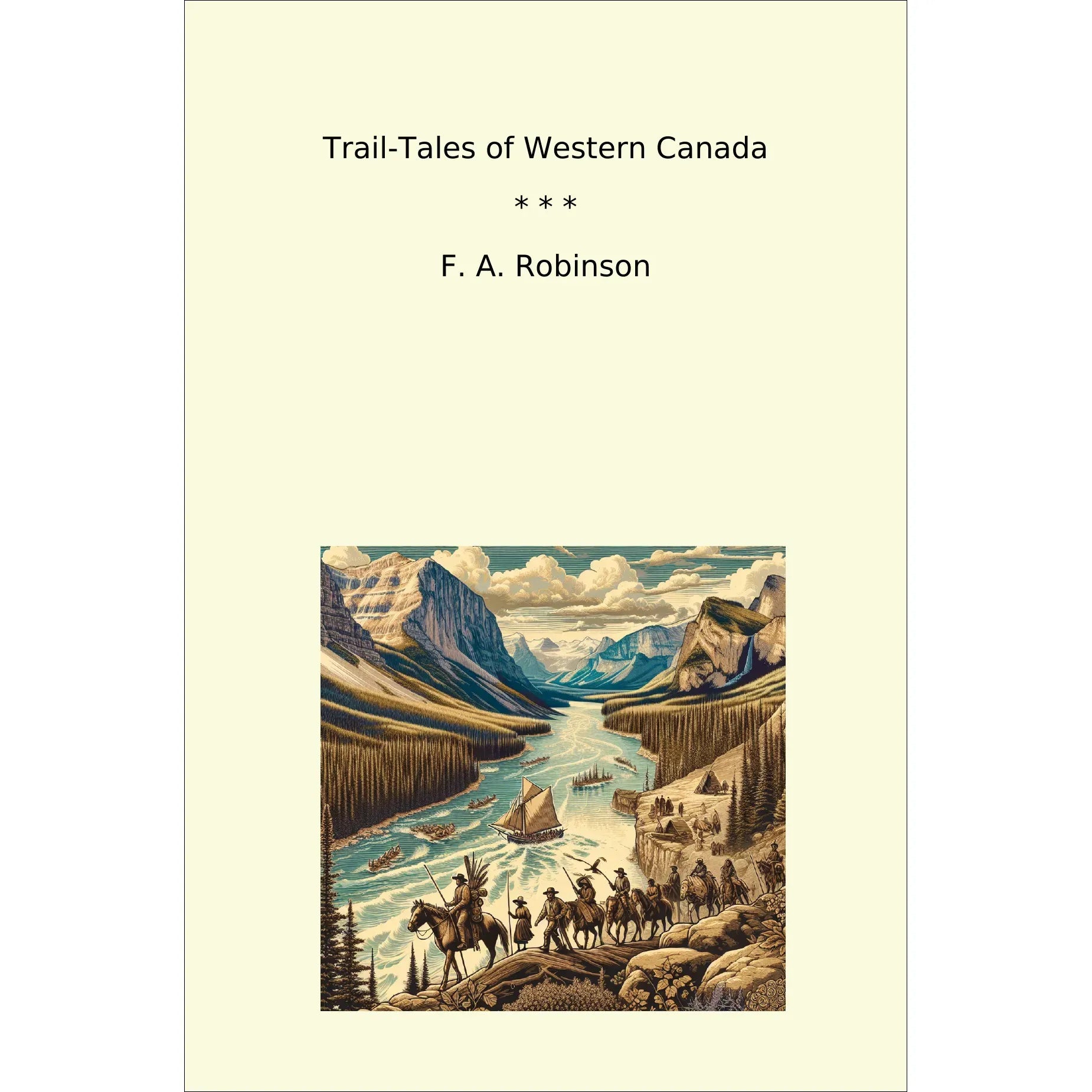 Book cover Trail-Tales of Western Canada