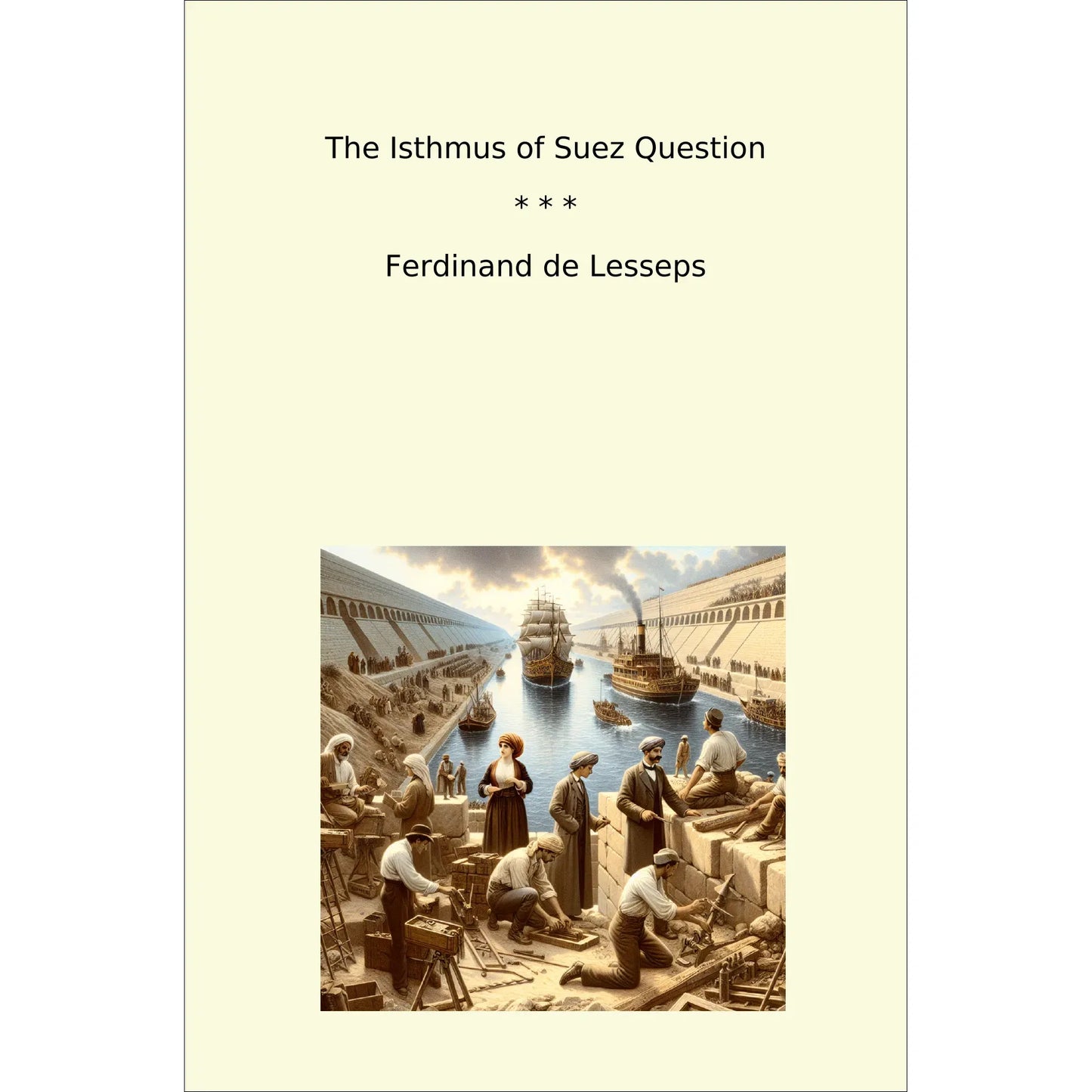 Book cover The Isthmus of Suez Question