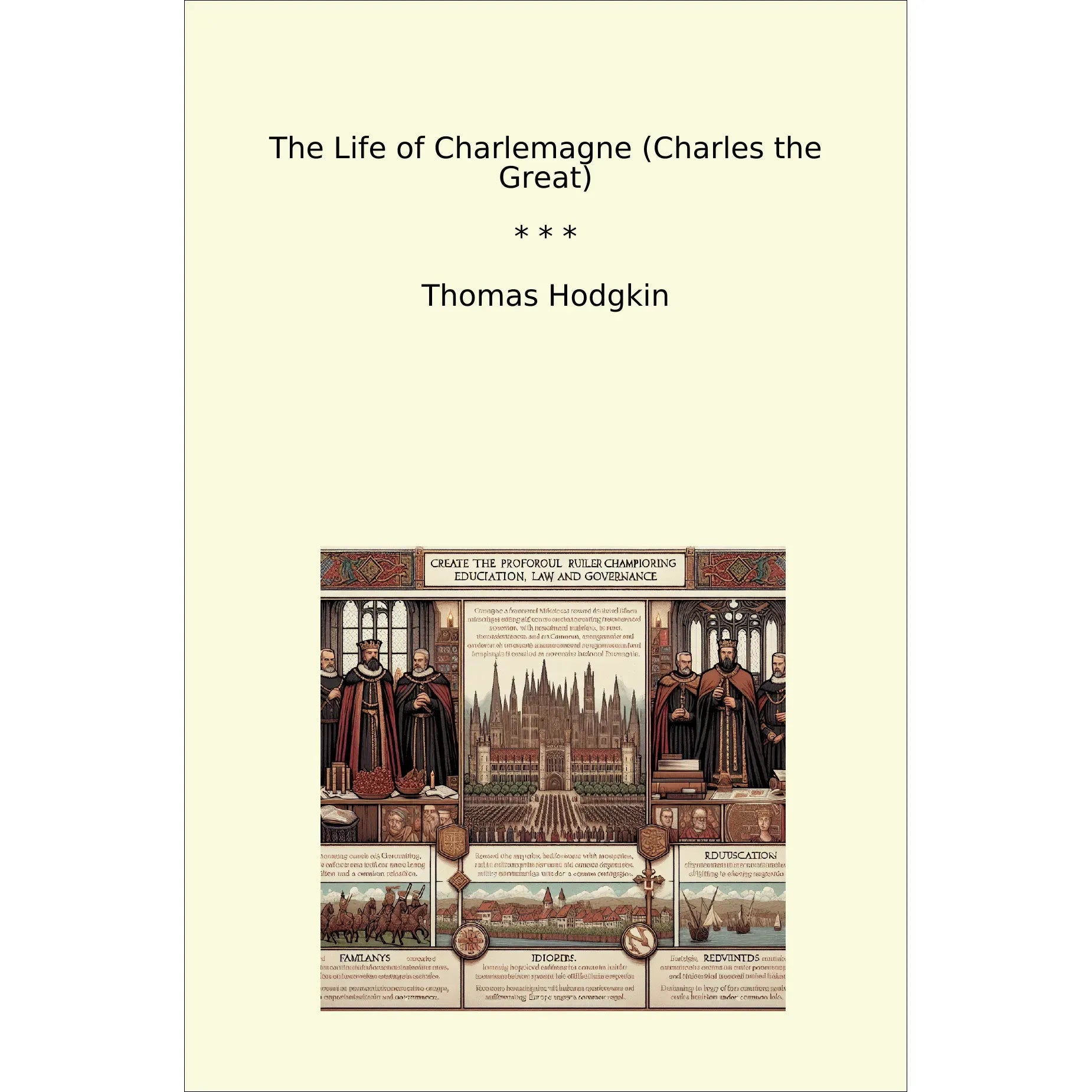 Book cover The Life of Charlemagne (Charles the Great)