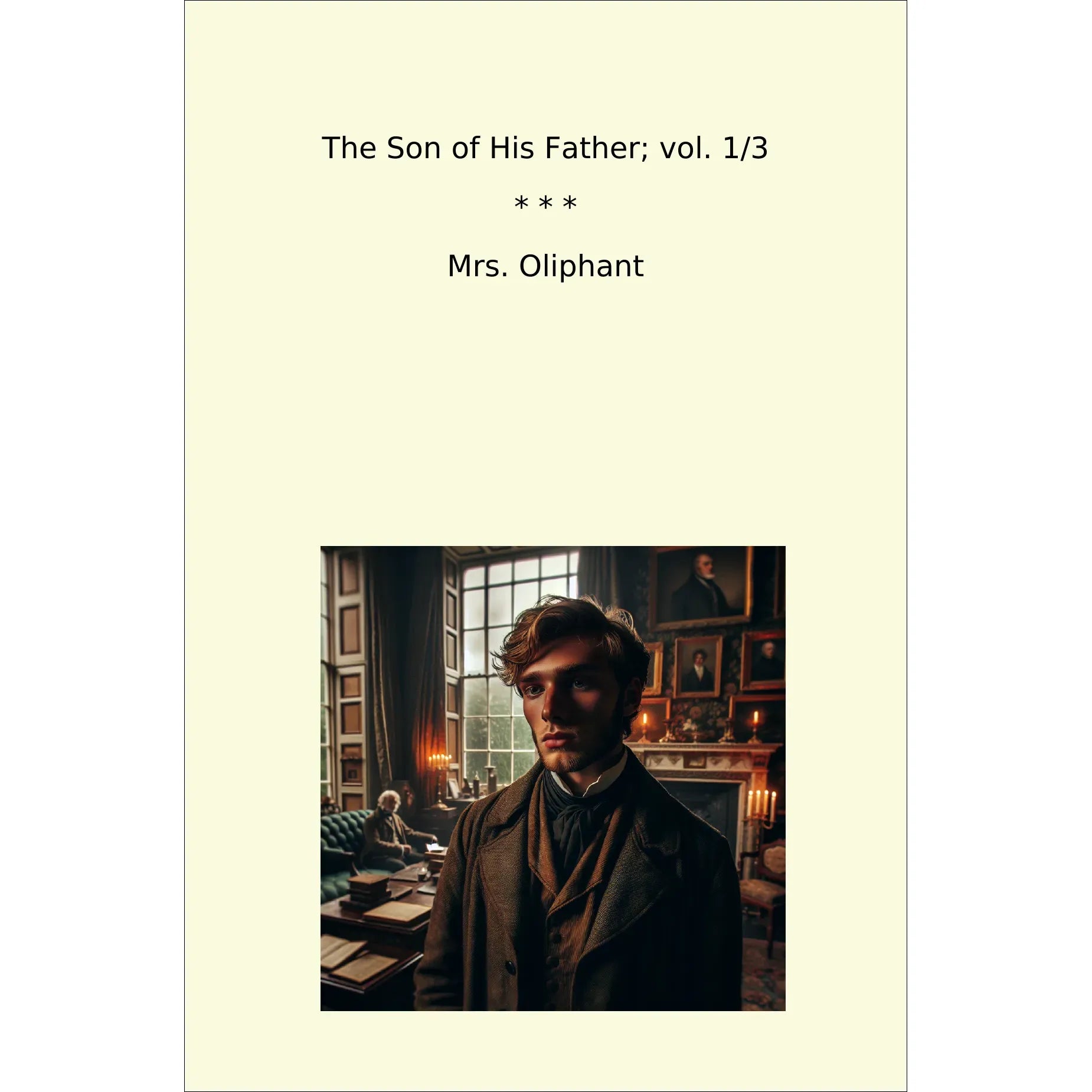 Book cover The Son of His Father; vol. 1/3