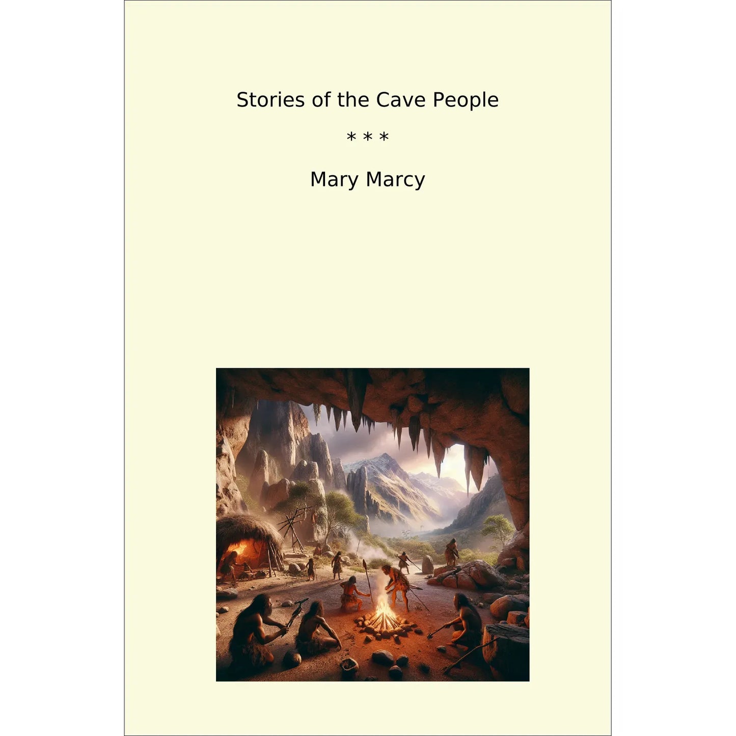 Book cover Stories of the Cave People