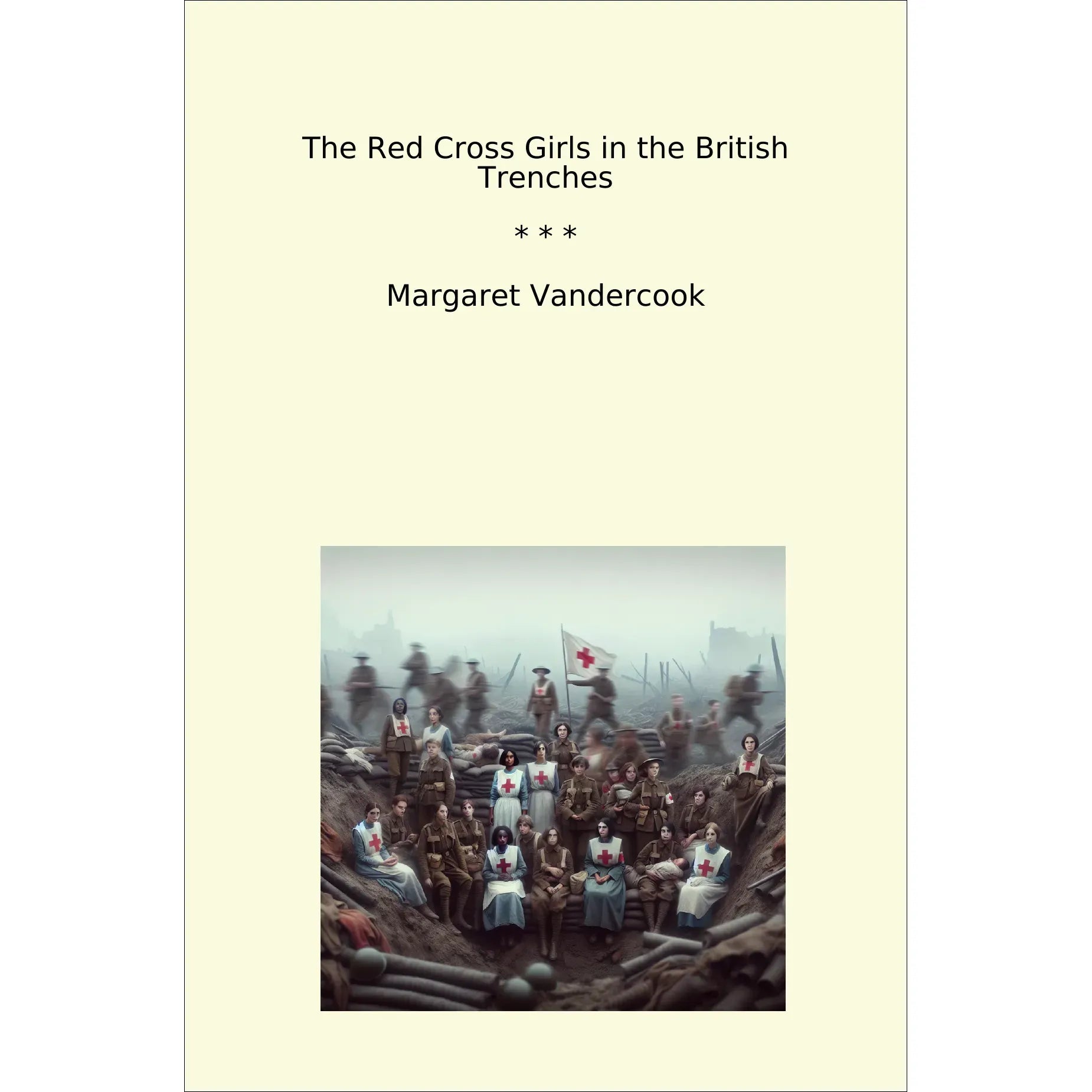 Book cover The Red Cross Girls in the British Trenches