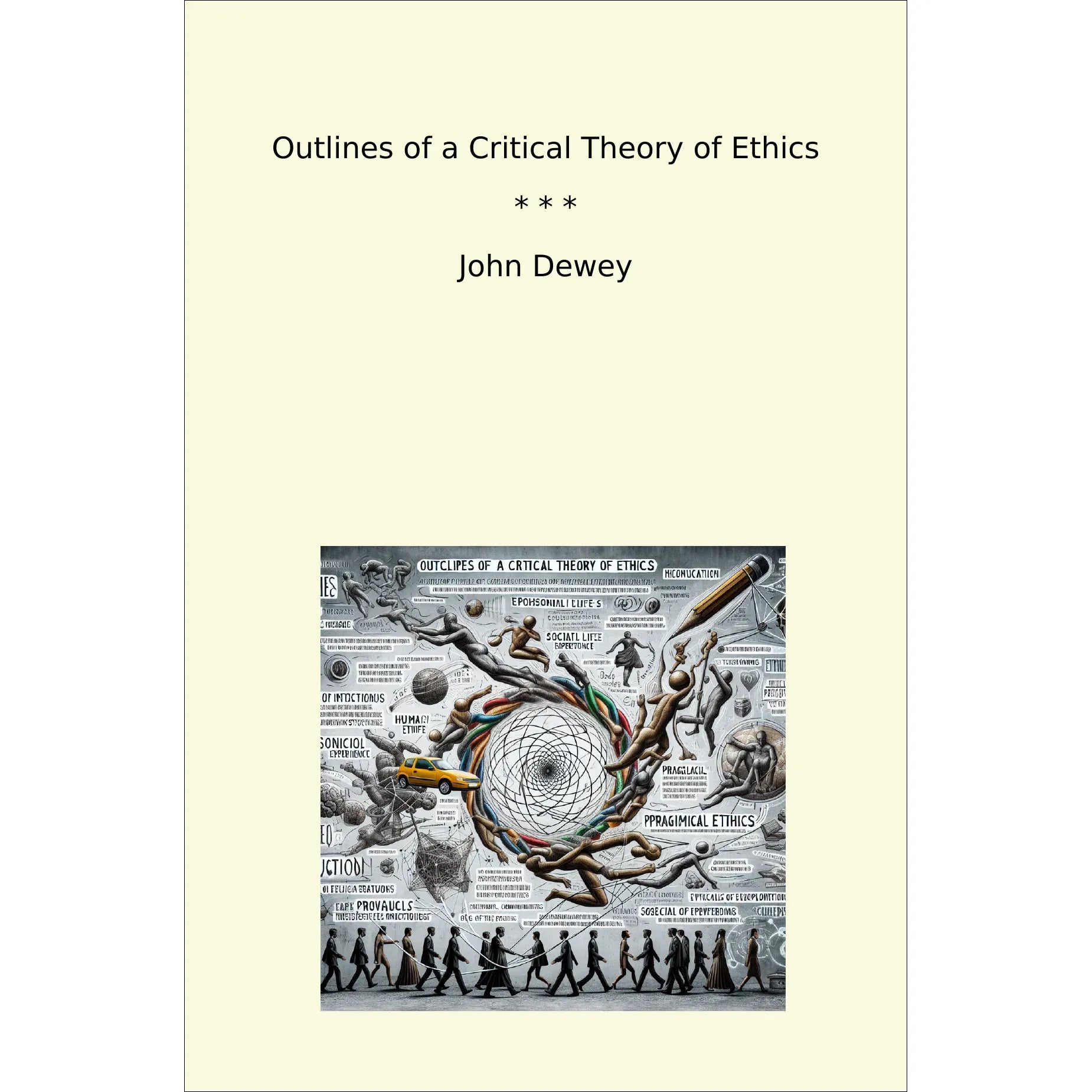 Book cover Outlines of a Critical Theory of Ethics