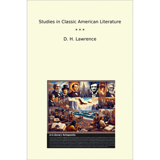 Book cover Studies in Classic American Literature