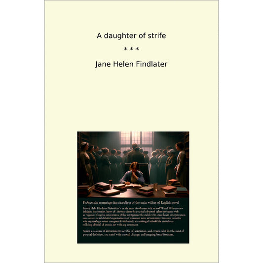 Book cover A daughter of strife